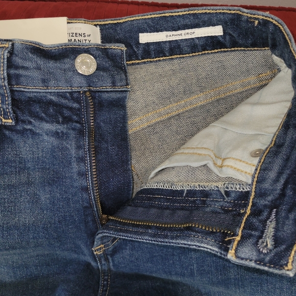 Citizens of Humanity Daphne Cropped High Rise Stovepipe Jeans - Picture 11 of 11